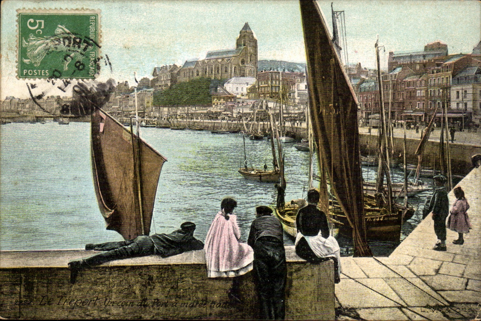 Le Treport - Un Coin du Port - CPA 
