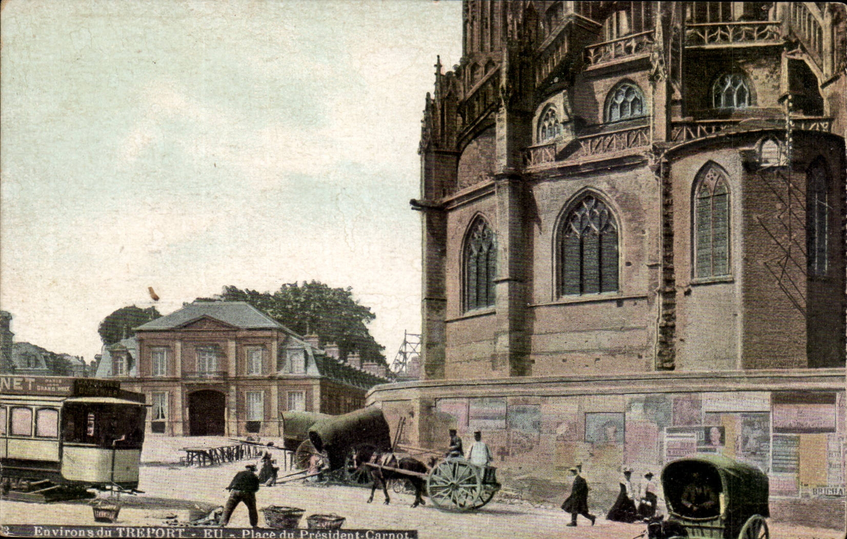 Le Treport - Place du President Carnot - CPA 