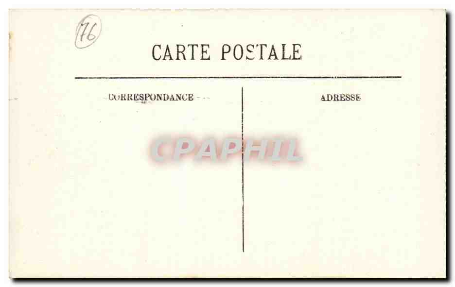 Dieppe - L'Heure du Bain CPA  — Verso