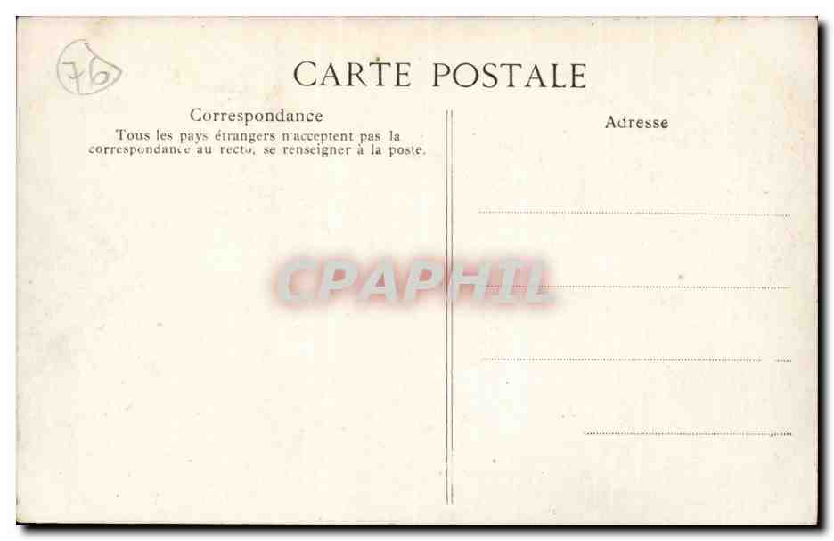 Saint Velery en Caux - Le Casino CPA  — Rückseite