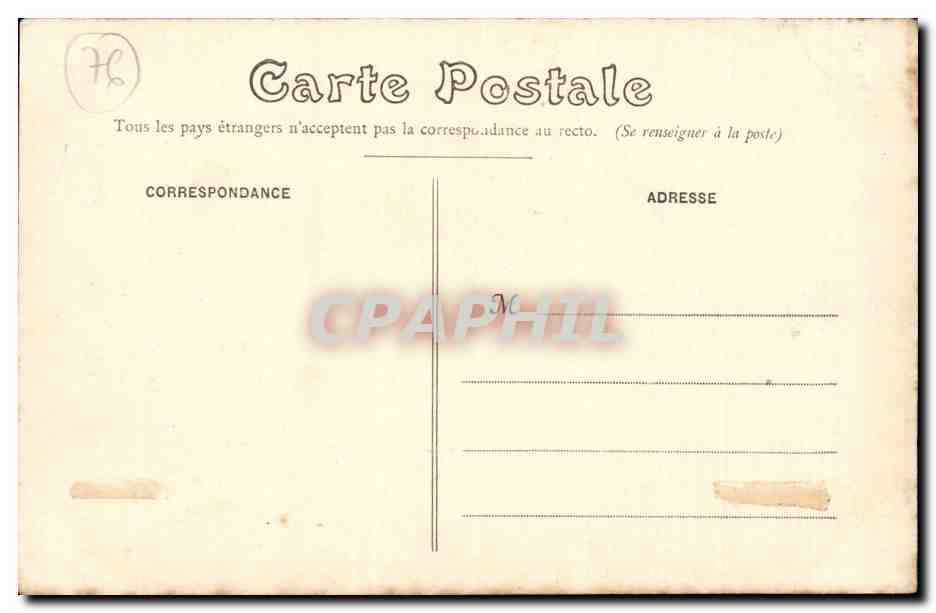 Neufchatel en Bray - Grande Rue Fausse - Porte et Rue de Tanneurs - CPA  — Rückseite