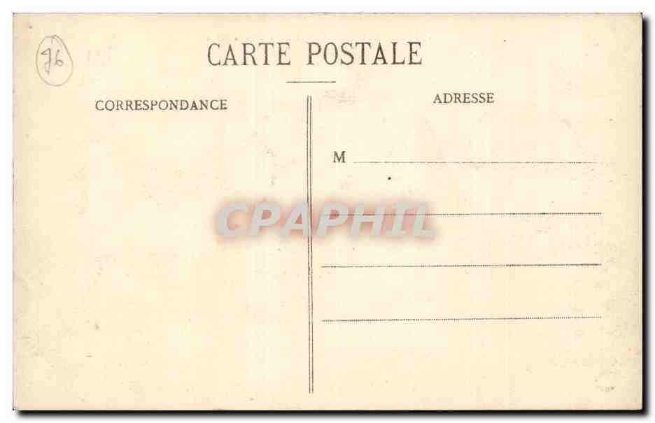 Rouen - Vue Generale vers la Seine - CPA  — Verso