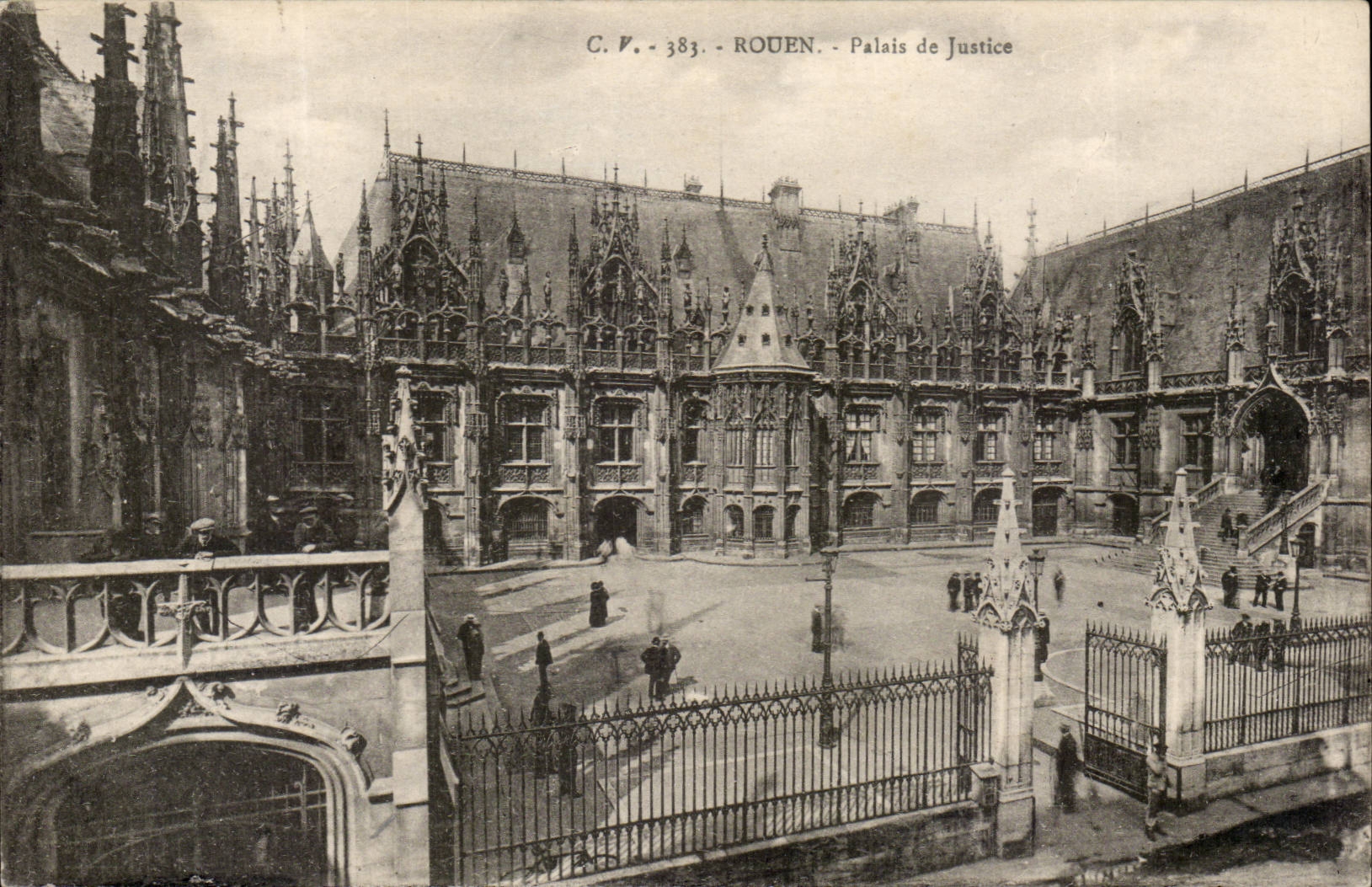 Rouen - Palais de Justice - CPA 