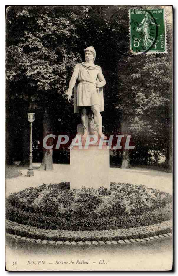 Rouen - Statue de Rollon - CPA (Gaule gaulois)