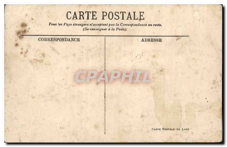 Rouen - Place et Rue de la Balleuse - CPA  — Rückseite