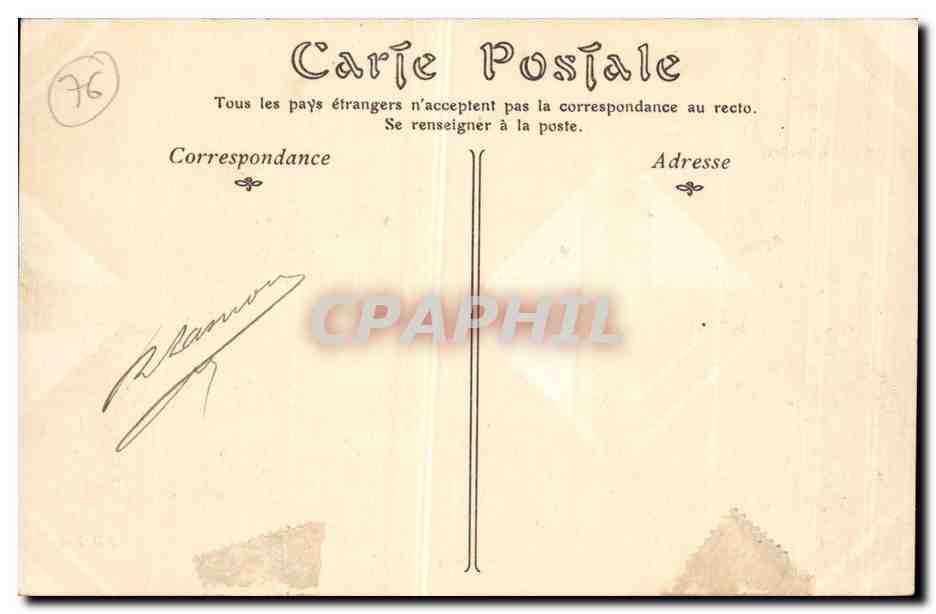 Dieppe - La Rue de Paris - CPA (L'avenir mutuel) — Rückseite