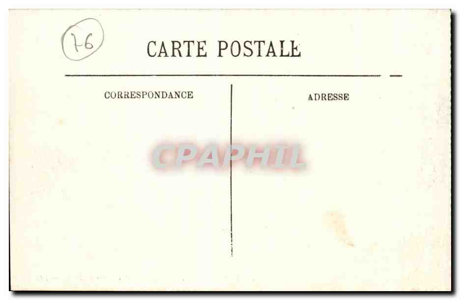 Le Havre - L'Heure du Bain et vue sur la Heve - CPA  — Rückseite