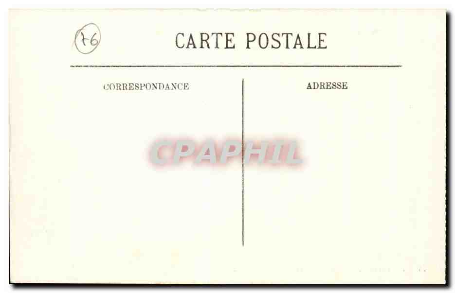 Le Havre - L'Hotel de Ville et le Jardin Public - CPA  — Rückseite