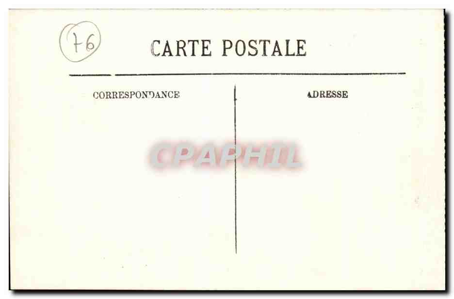 Le Havre - Le Casino Marie Christine - CPA  — Rückseite
