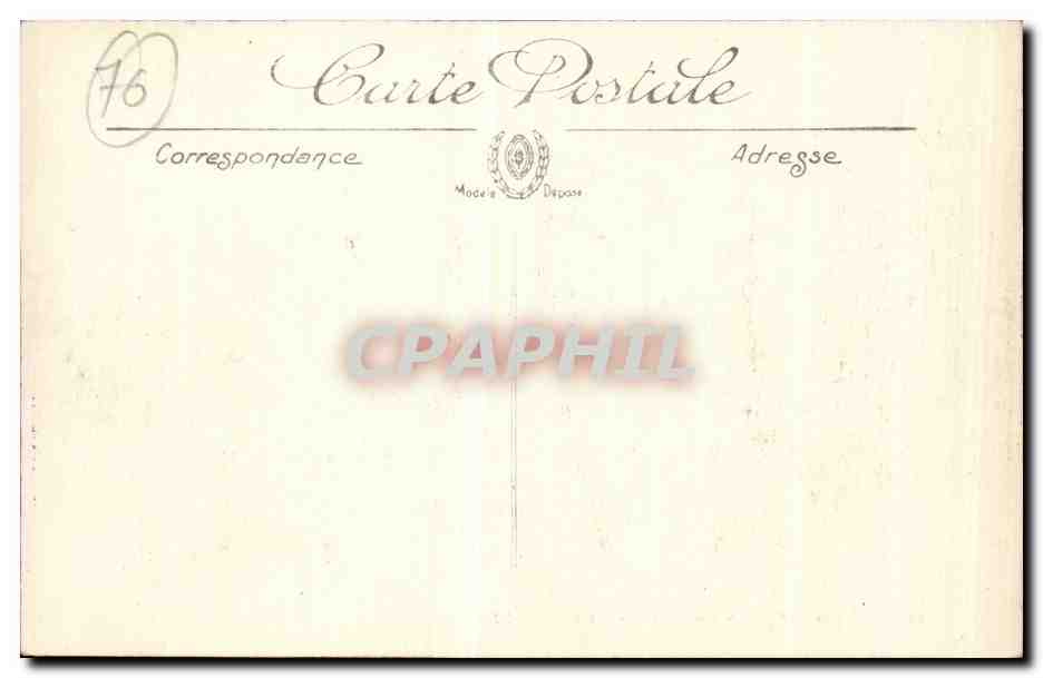 Le Havre - Steamer par gros temps - paquebot - bateau - CPA  — Rückseite