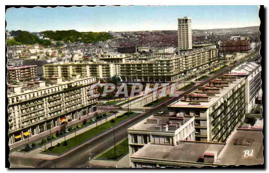 Le Havre - L'Avenue Foch - CPA 