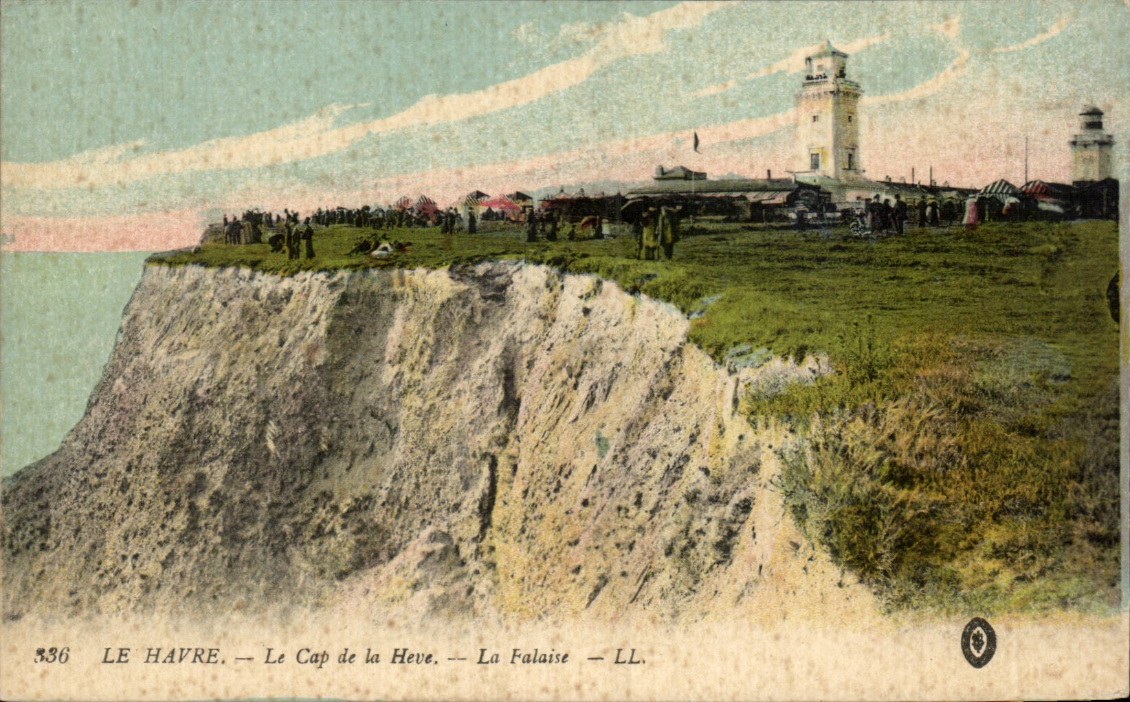 Le Havre - Le Cap de la Heve - La Falaise CPA 