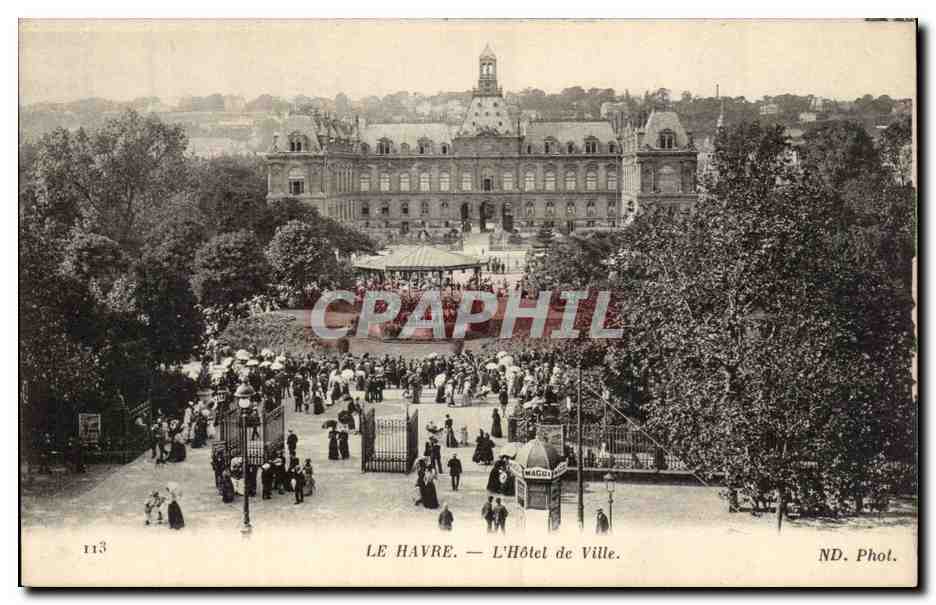 Le Havre - L'Hotel de Ville CPA 