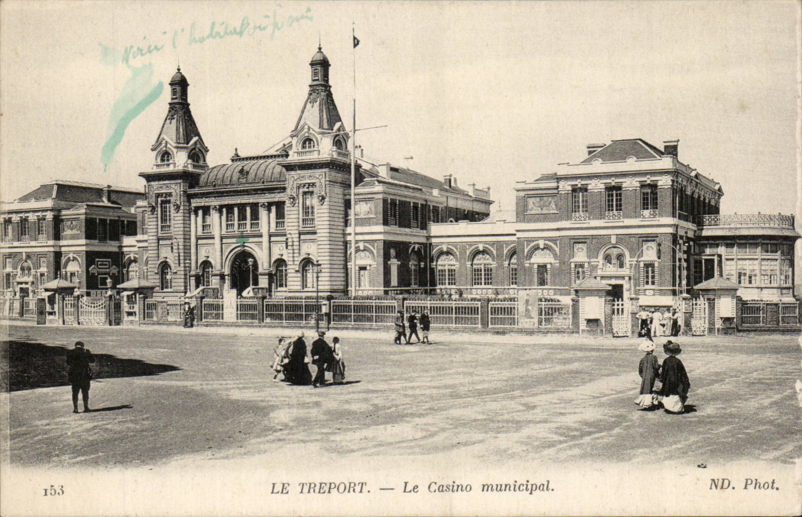 Le Treport - Le Casino Municipal - CPA 