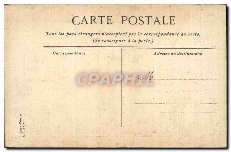 Le Treport - L'Eglise Saint Laurent CPA Marche — Rückseite