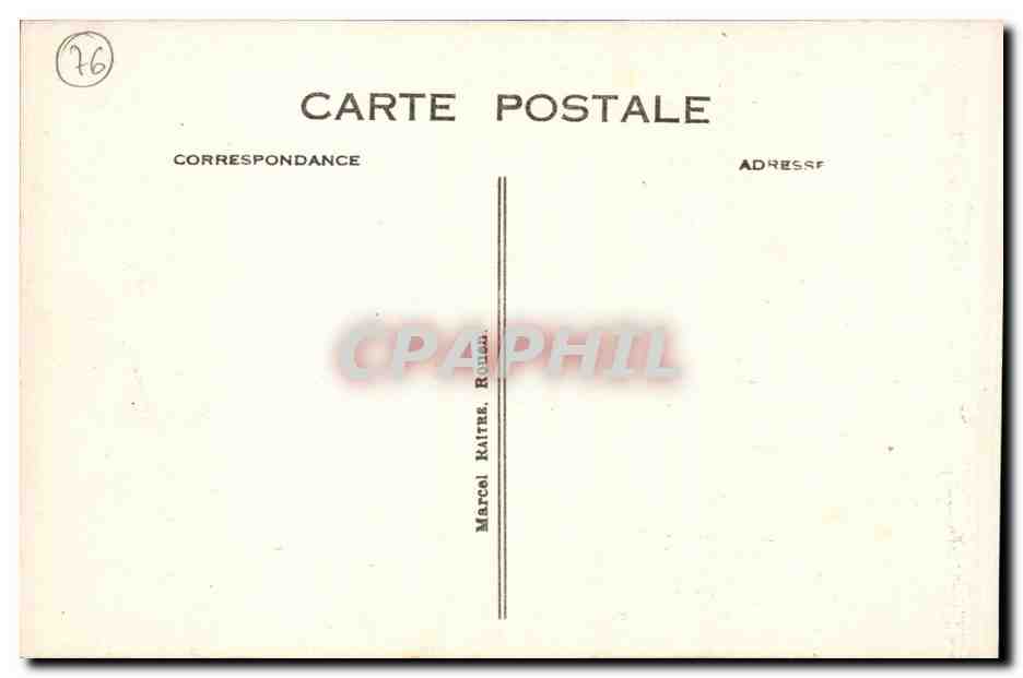 Biessard - De Rouen au Havre a bord du Felix Faure - CPA  — Rückseite