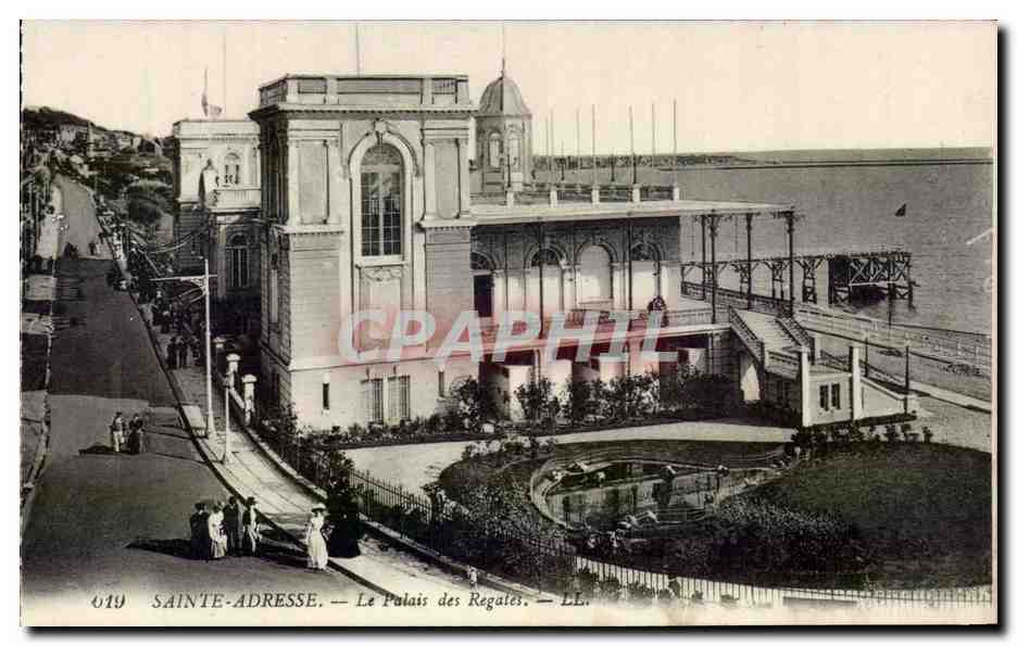Sainte Adresse - Le Palais des Regates CPA 