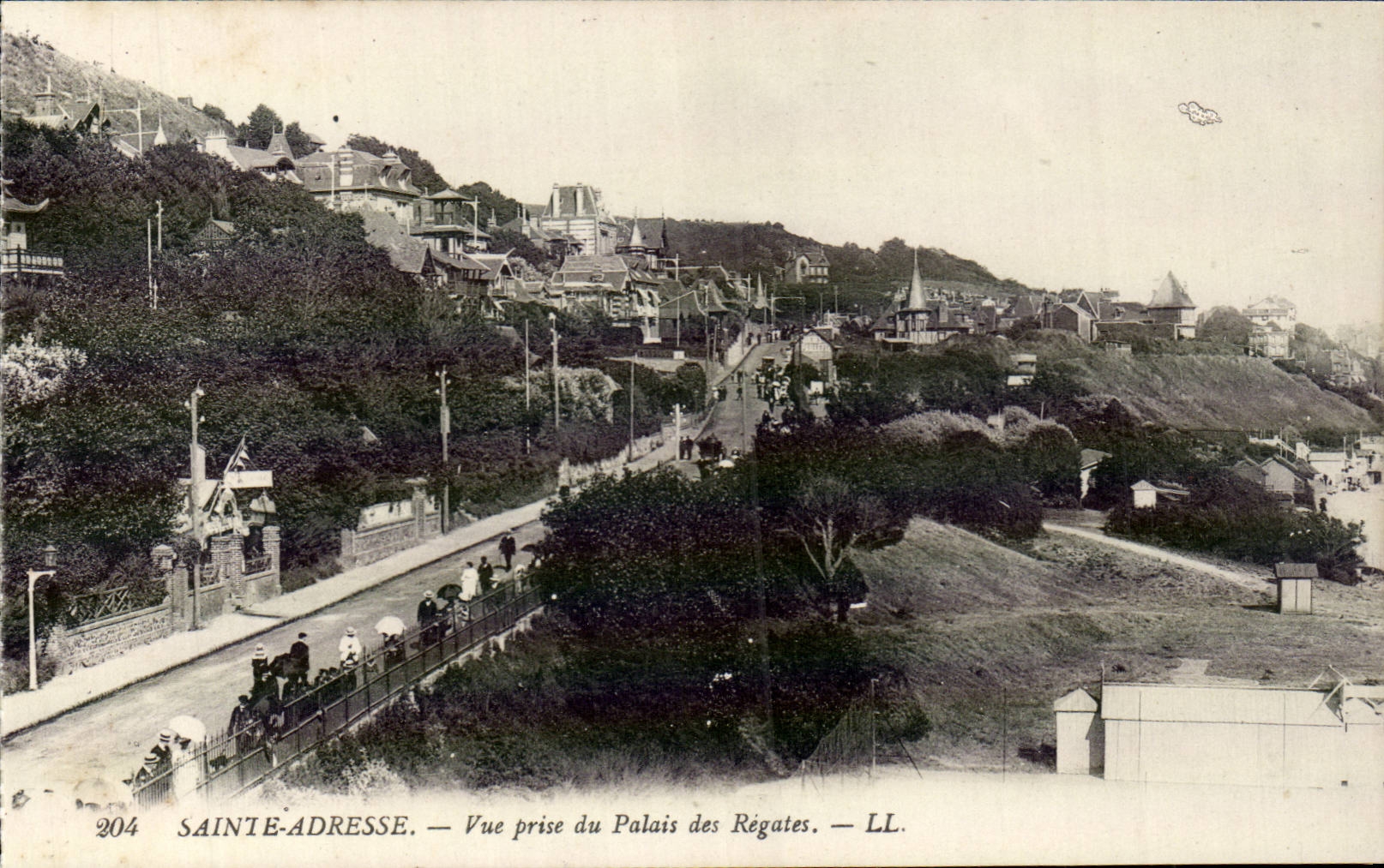 Sainte Adresse - Vue Prise du Palais des Regates CPA 