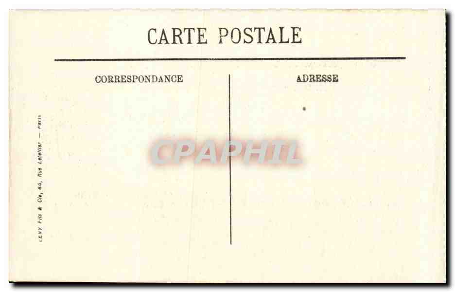Sainte Adresse - Vue Prise du Palais des Regates CPA  — Rückseite