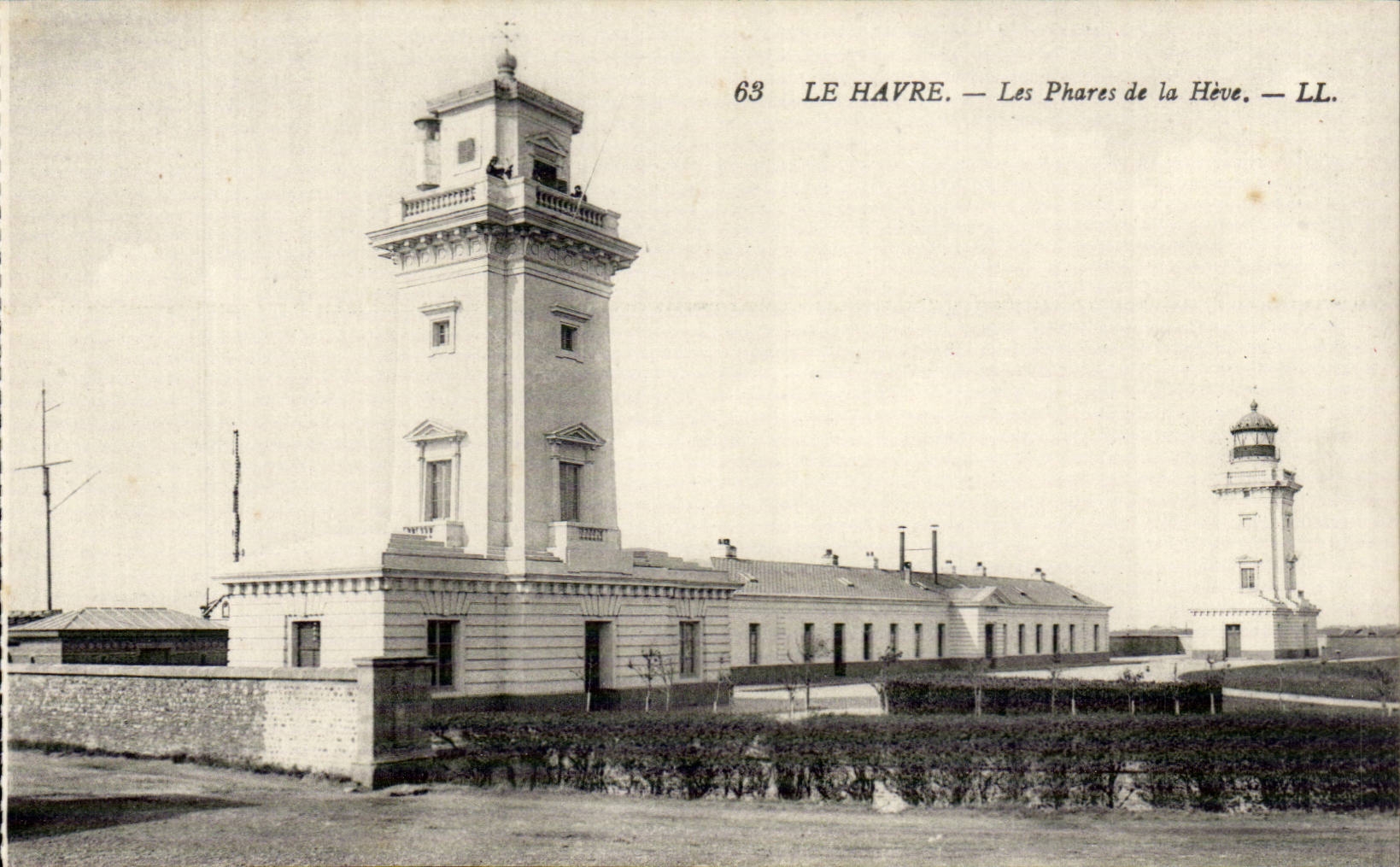 La Havre - Les Phares de la Heve - Lighthouse CPA 