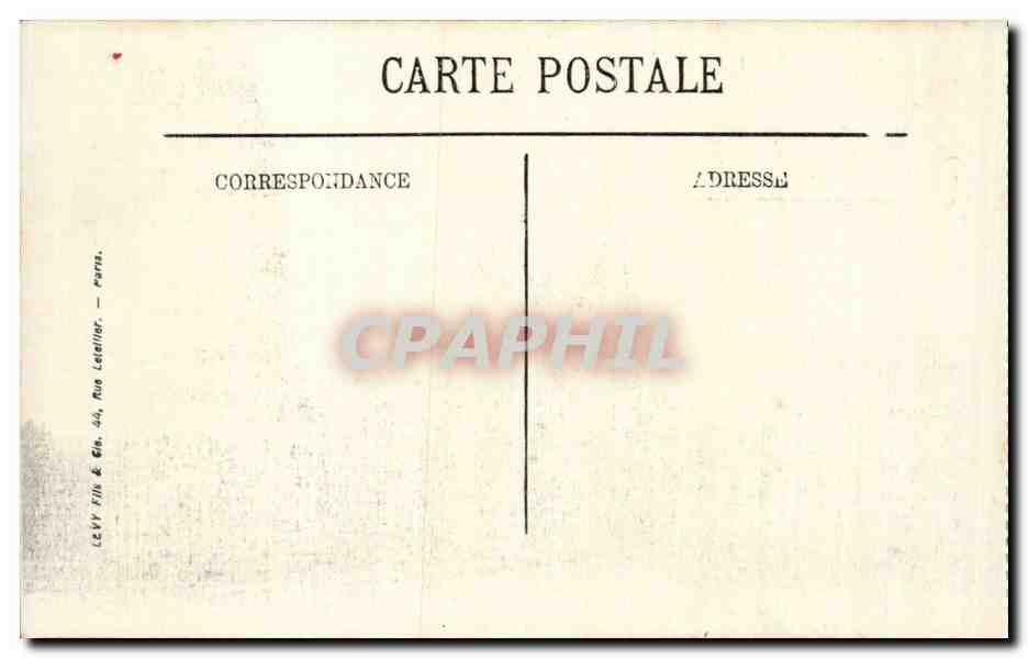 Sainte Adresse - Notre Dame des Flots et la Ville CPA  — Rückseite
