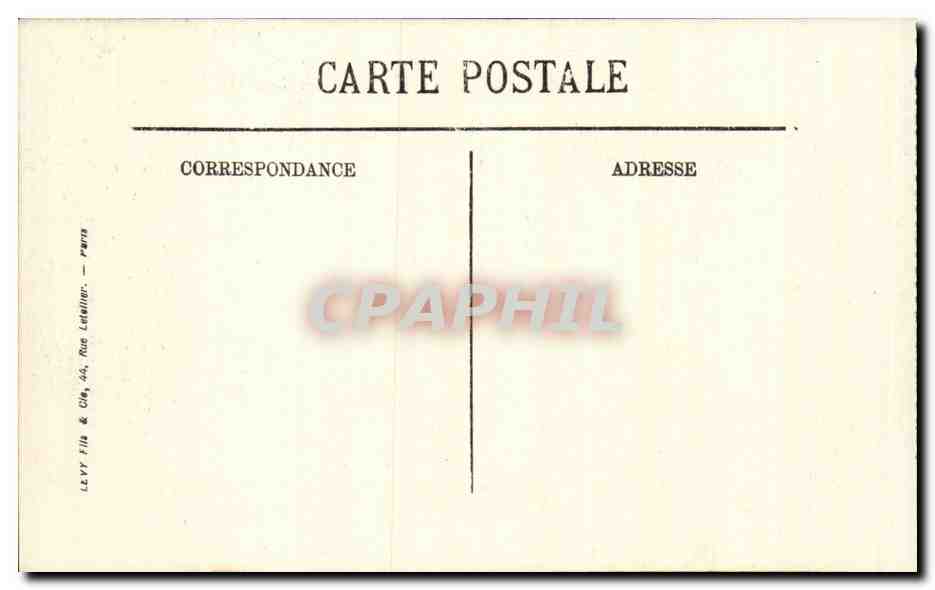 Le Havre - Le Pain de Sucre CPA  — Rückseite
