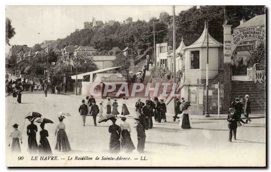 Le Havre - Raidillon de Sainte Adresse CPA 