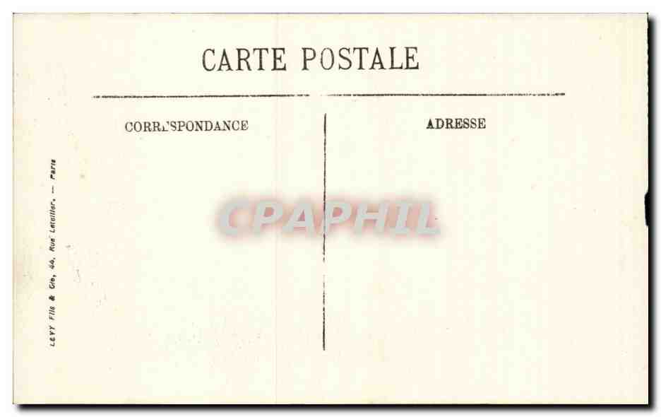 Sainte Adresse - Route de la Heve et le Boulevard Maritime CPA  — Rückseite