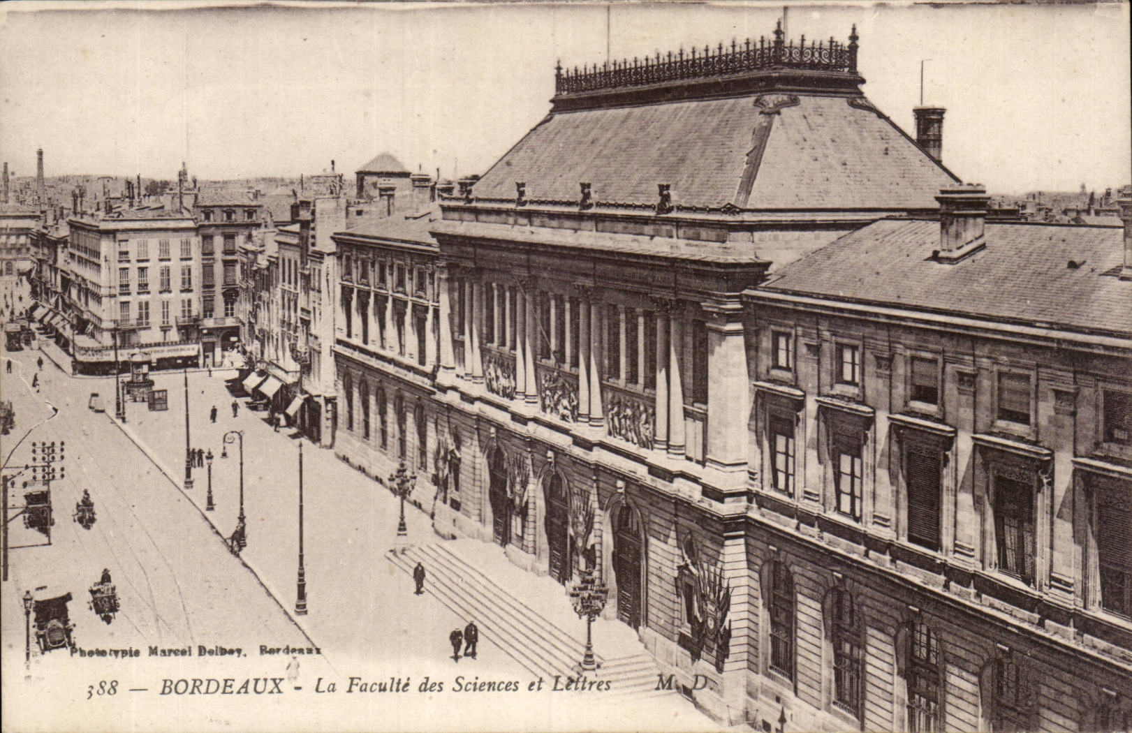Bordeaux - La Faculte des Sciences et Lettres CPA 