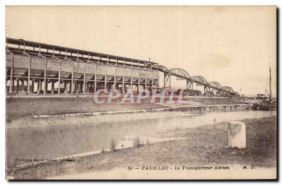 Pauillac - Le Transporteur Adrien CPA 