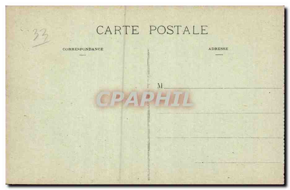 Pauillac - Le Transporteur Adrien CPA  — Back