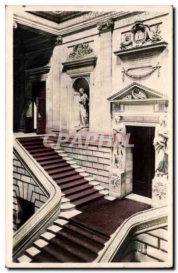 Bordeaux - L'Escalier - Interieur - Le Grand Theatre CPA 