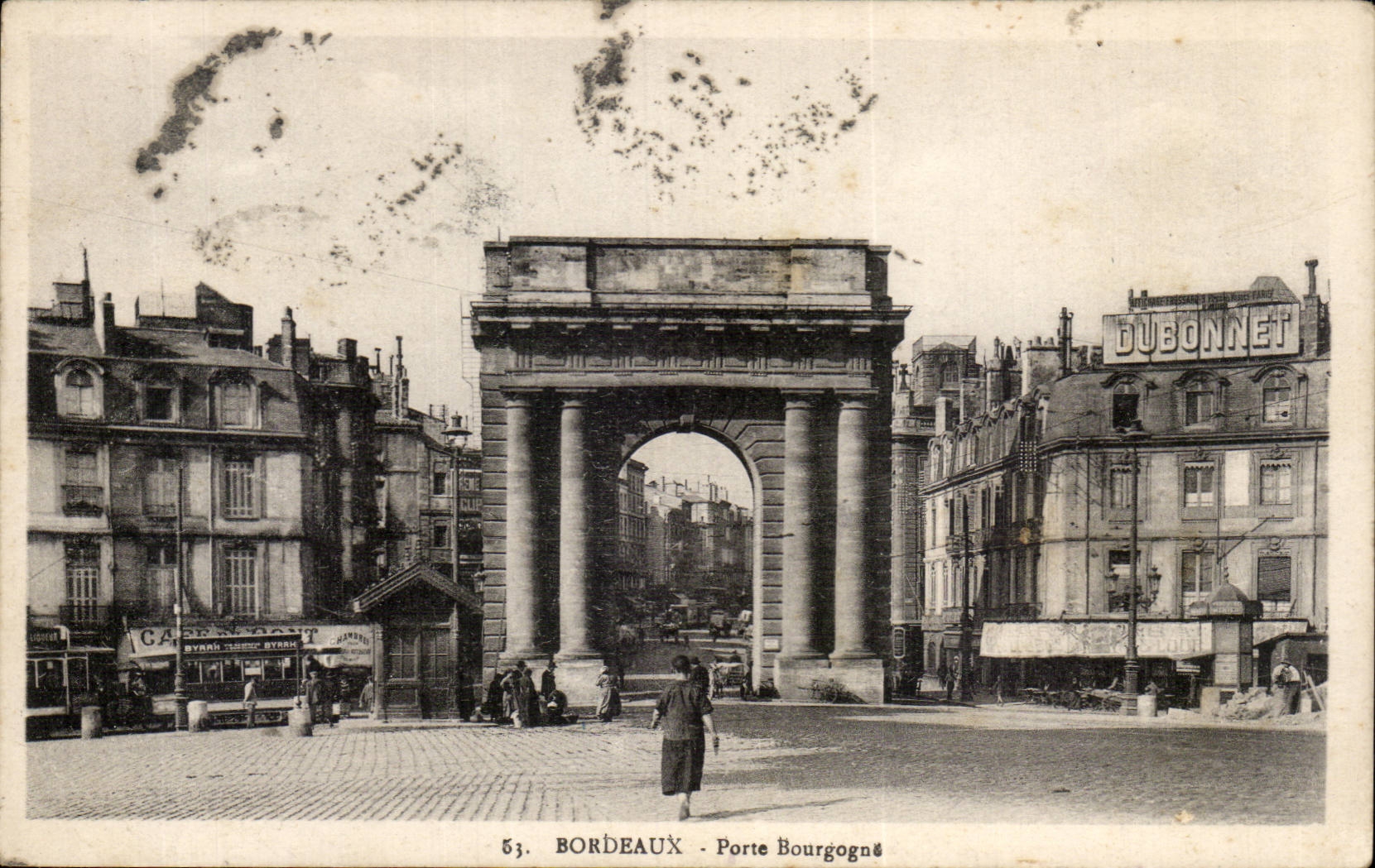 Bordeaux - Porte Bourgogne CPA 