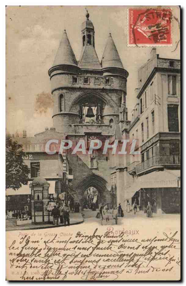 Bordeaux - Porte de la Grosse Cloche CPA 