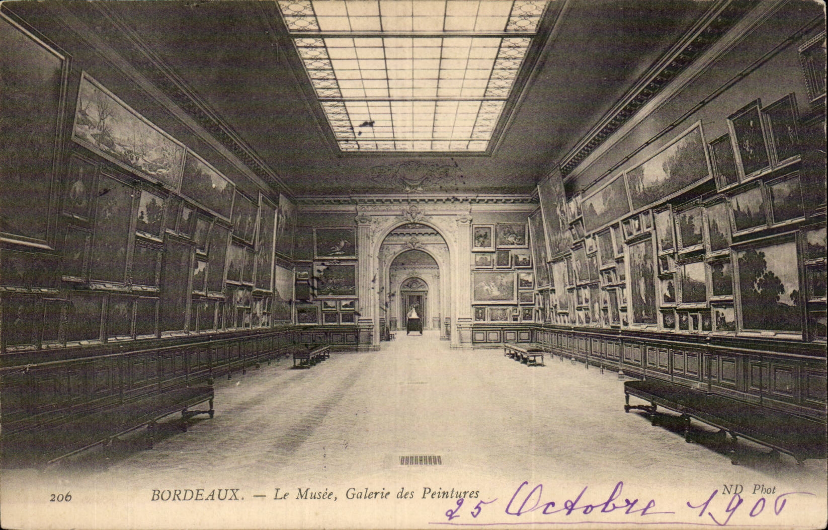 Bordeaux — Le Musée, Galerie des Peintures — ND Phot, n°206