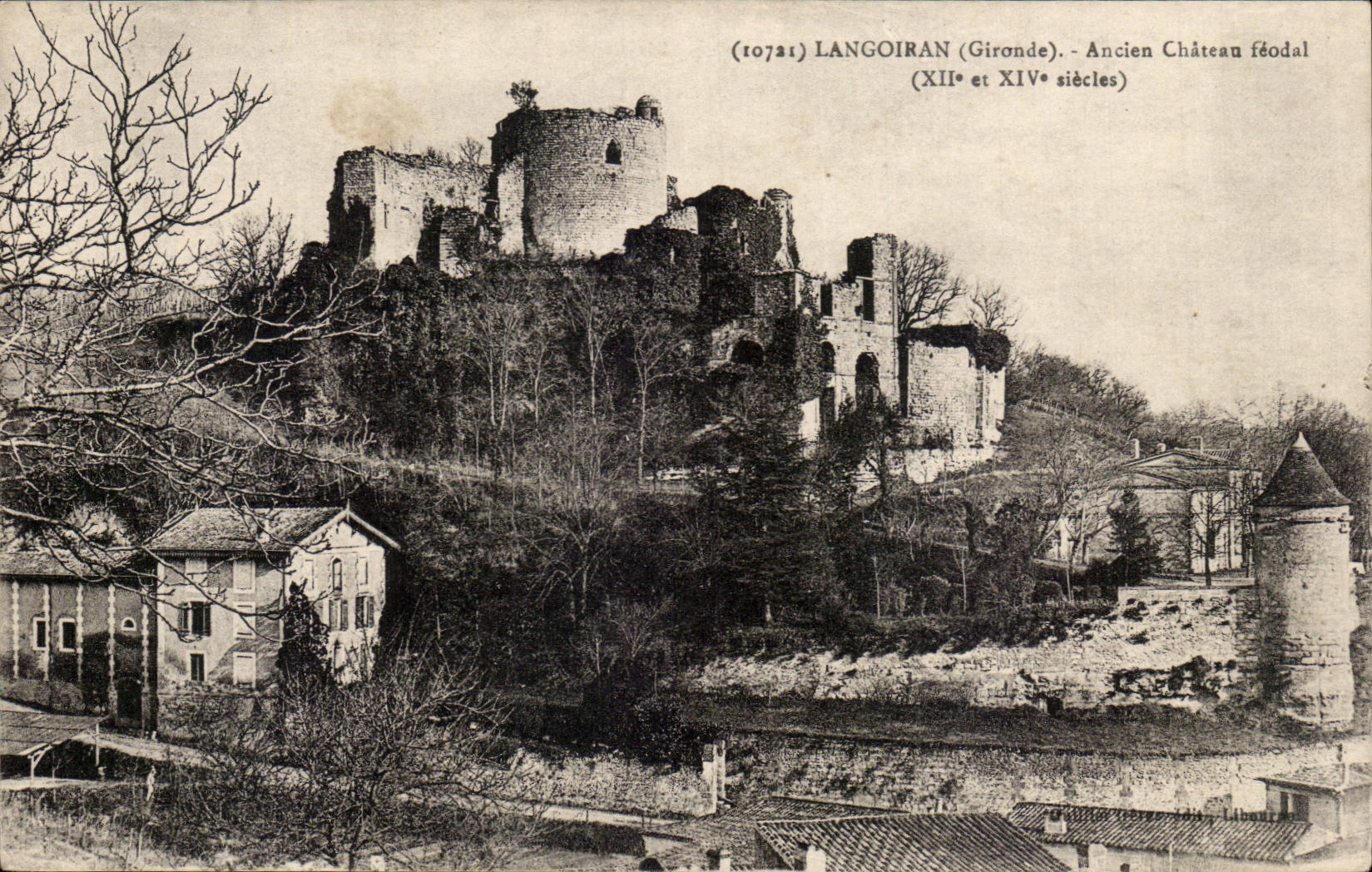 Langoiran - Ancien Chateau feodal CPA 