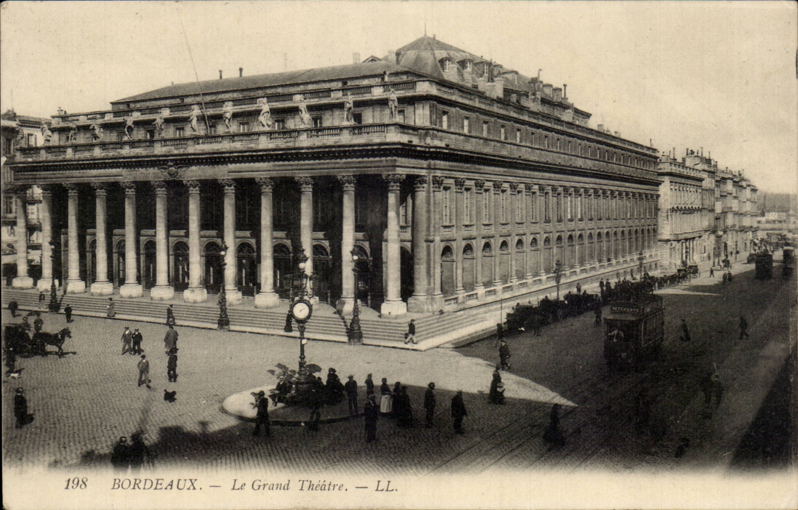 Bordeaux - Le Grand Theatre CPA 