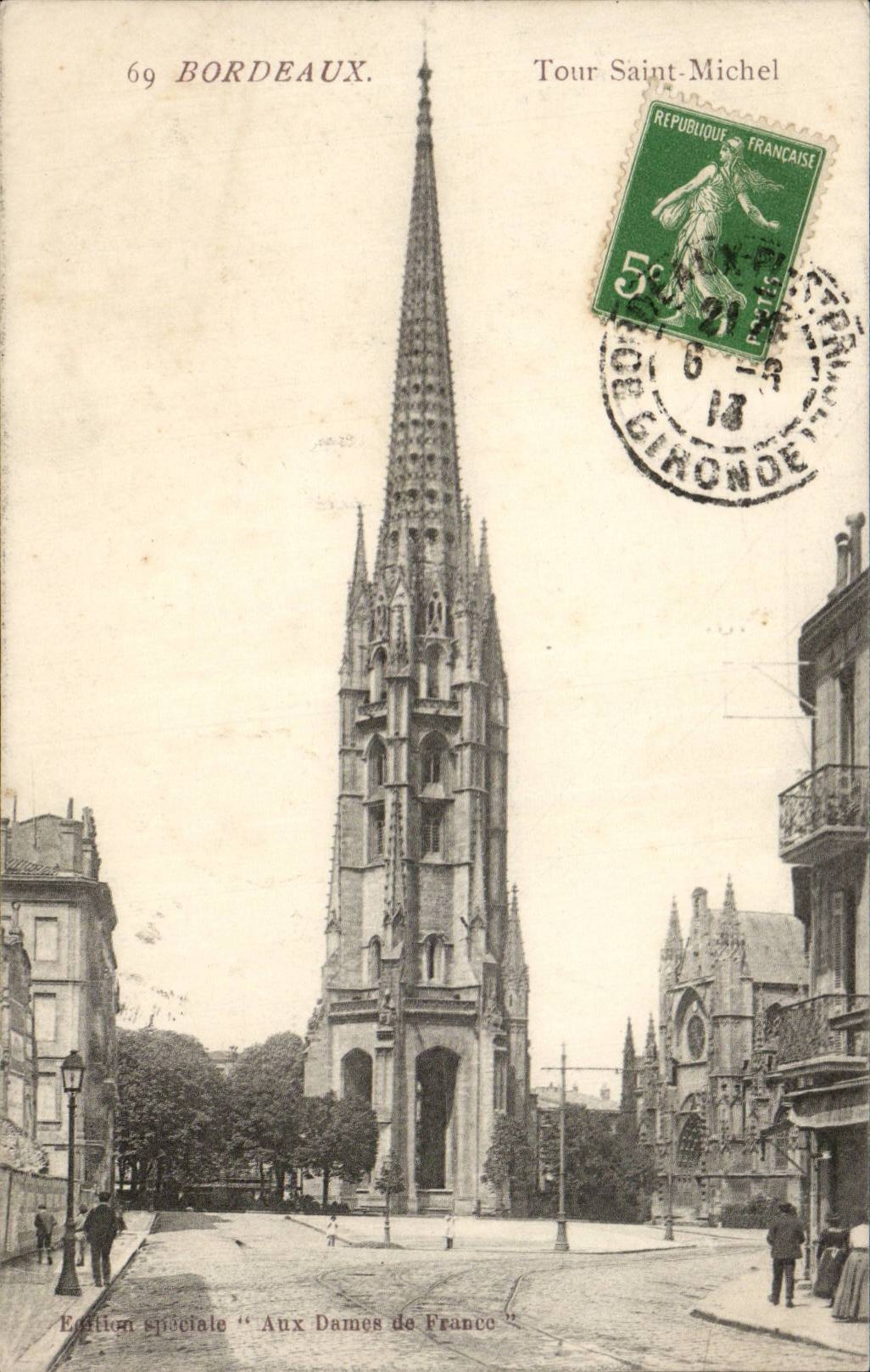 Bordeaux - Tour Saint Michel CPA 