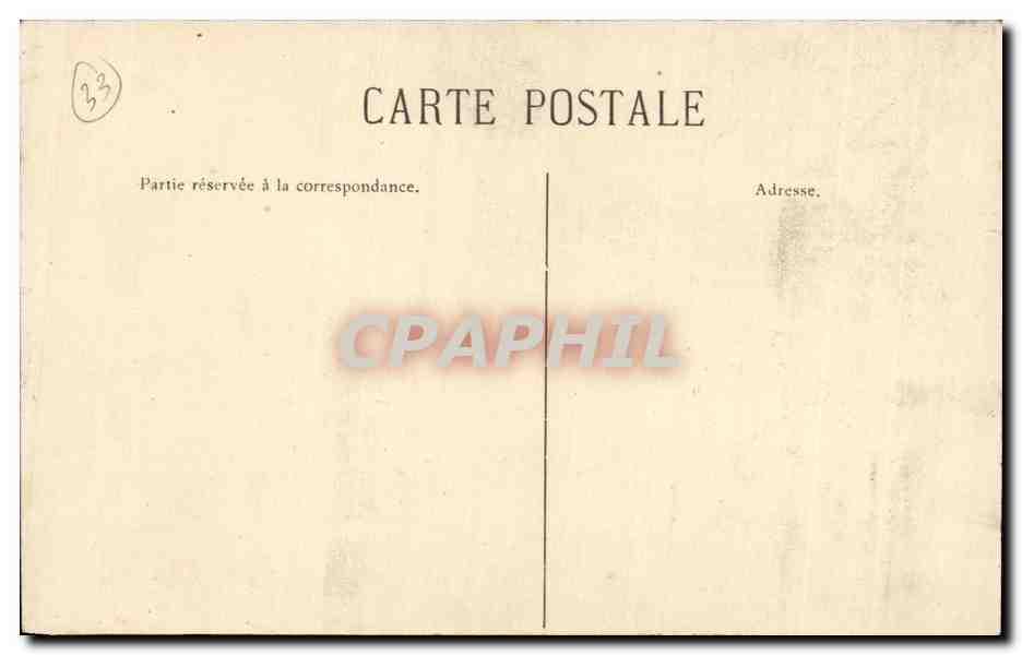 Le Crime de Langon - La Prison de Bazas CPA  — Rückseite