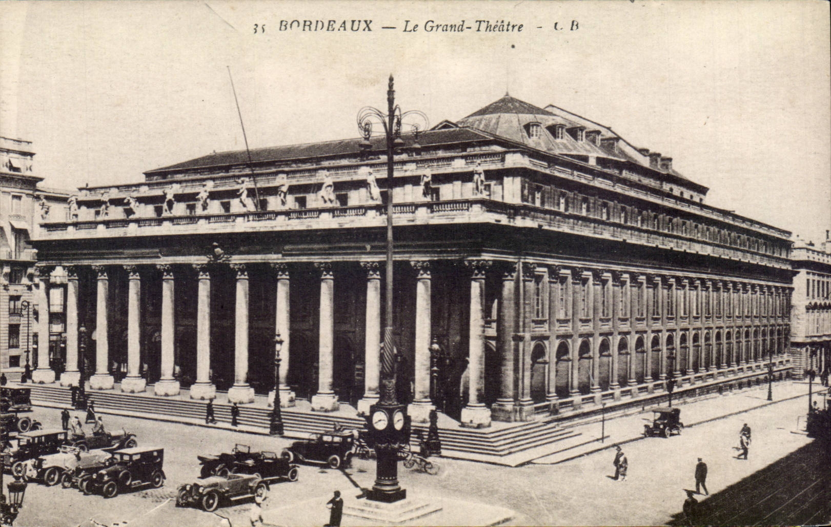 Bordeaux - Le Grand Theatre CPA 