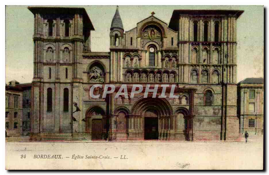 Bordeaux - Eglise Sainte Croix CPA 