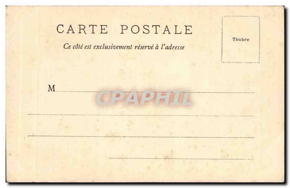 Bazas CPA Place nationale CAthedrale Saint Jean — Back