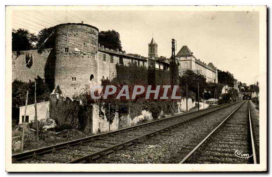La Réole (Gironde) — Château des Quatre-Sos — Entrée du Tunnel — éditeur Cim