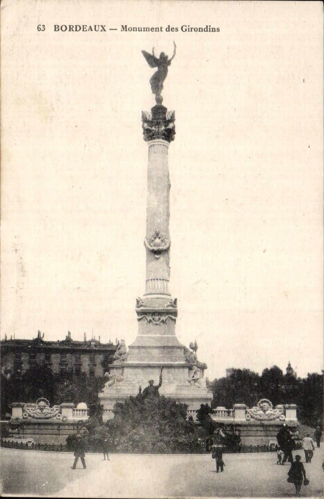 Bordeaux CPA Monument des Girondins