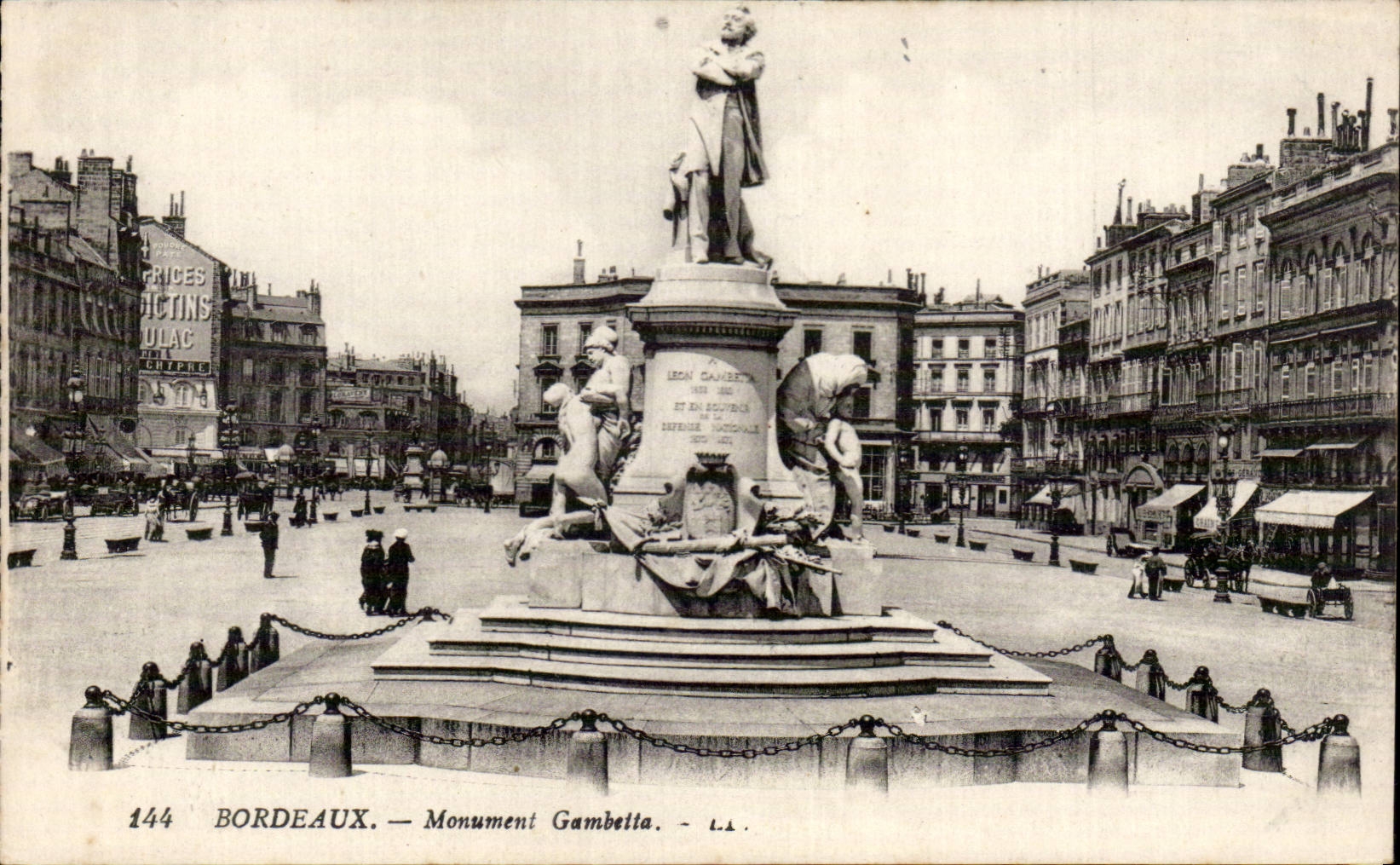 Bordeaux CPA Monument Gambetta