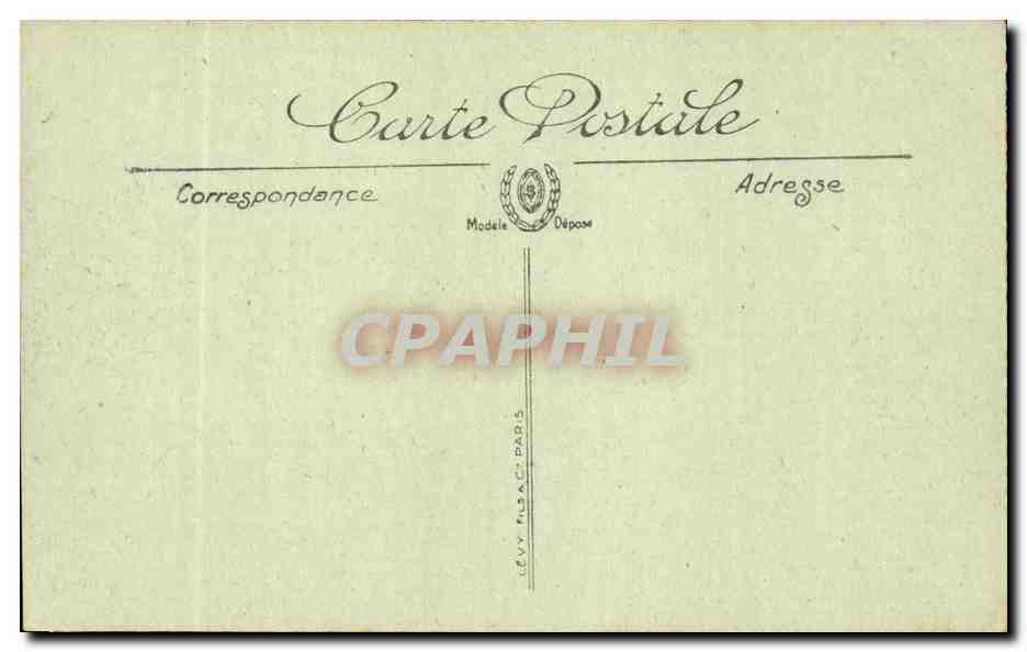 Bordeaux CPA Monument Gambetta — Verso