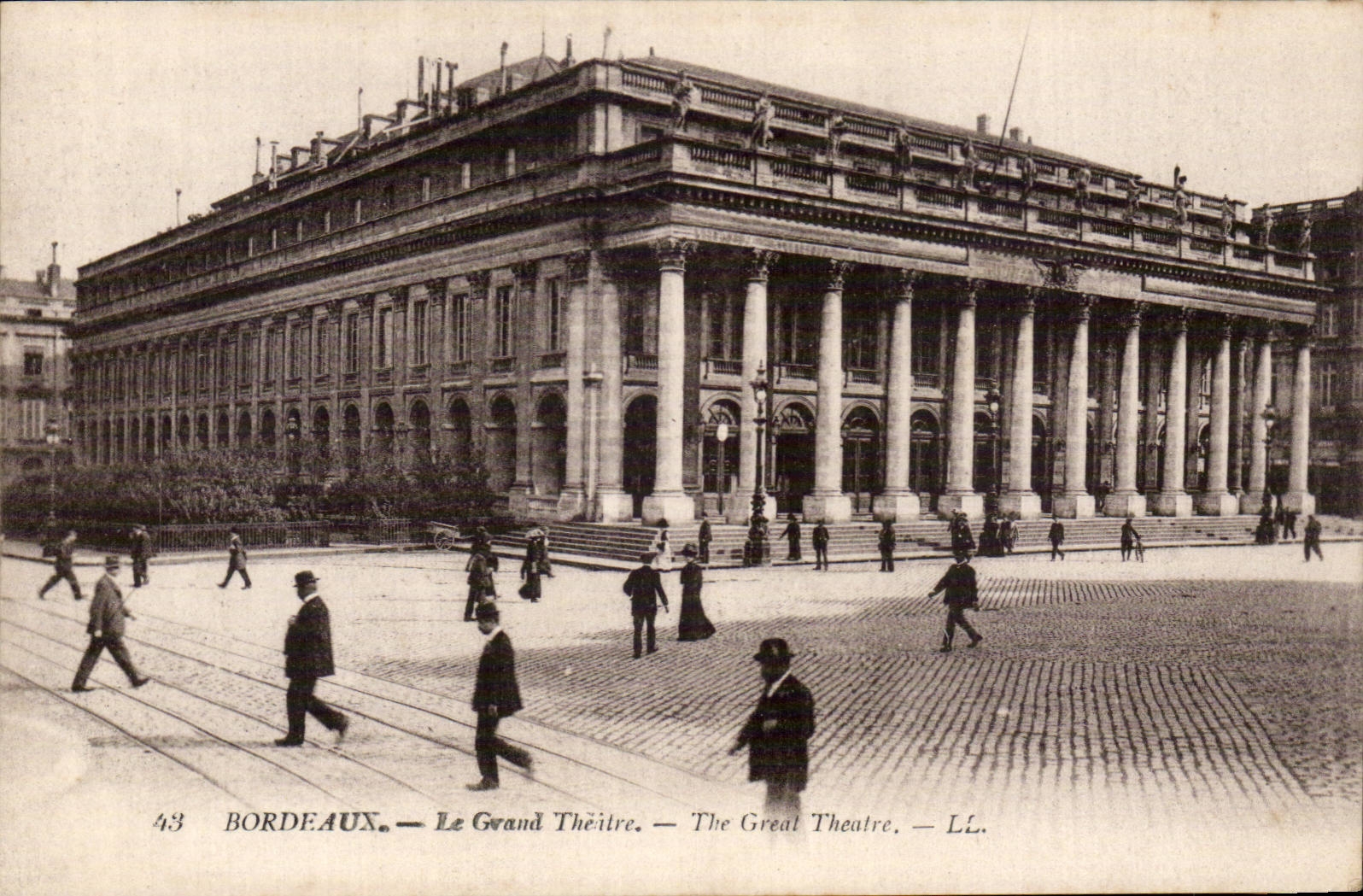 Bordeaux CPA Le grand theatre
