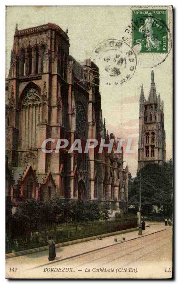 Bordeaux CPA La cathedrale (cote Est)