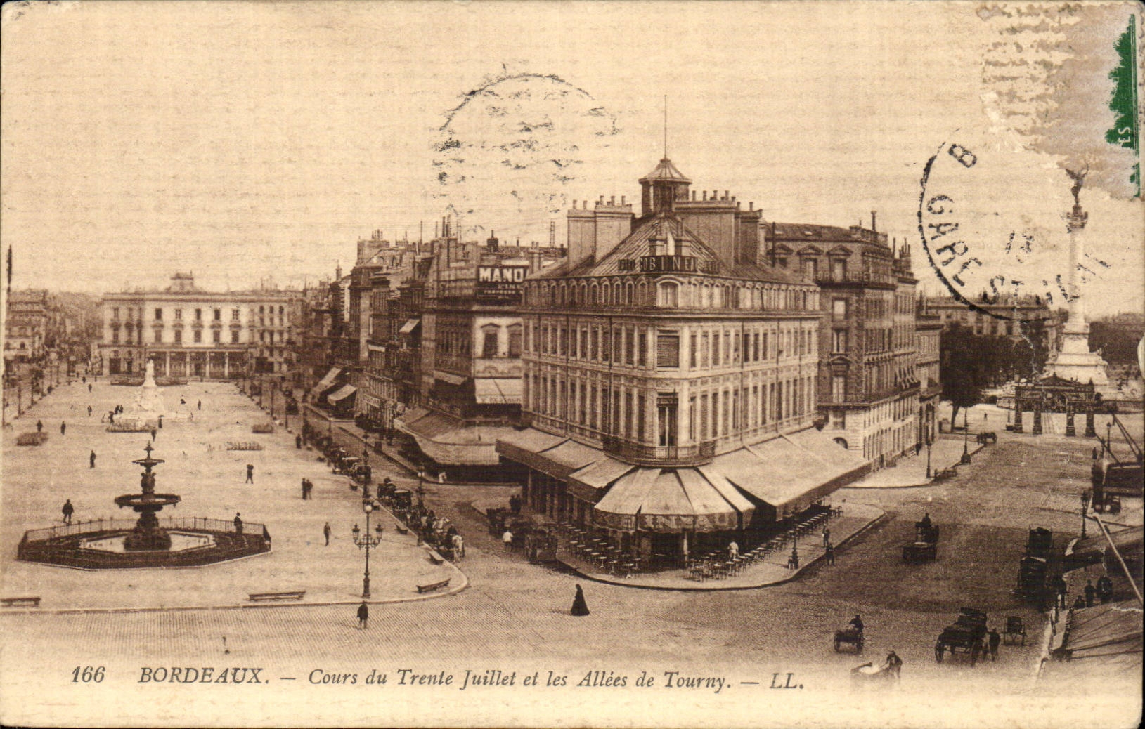 Bordeaux CPA Cours du Trente Juillet et les allees de Tourny