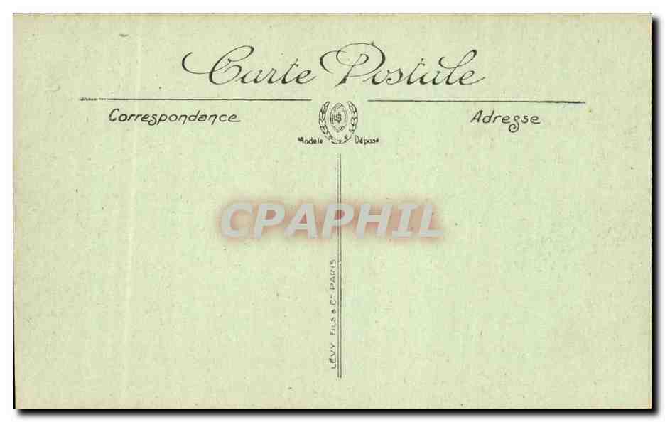 Bordeaux CPA Place de la Comedie — Verso